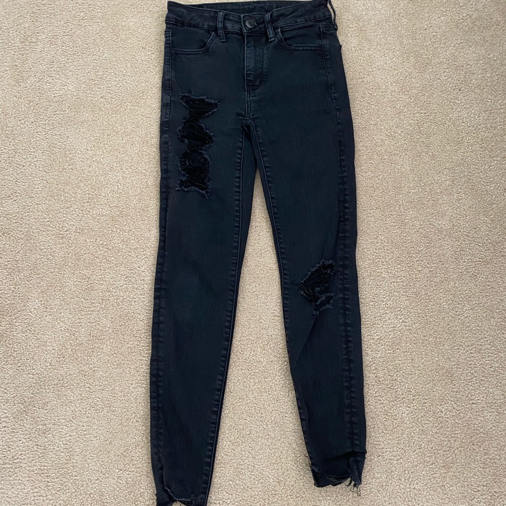 AMERICAN EAGLE black skinny jeans